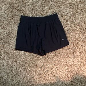 Women's Black Athletic Lounge Shorts Size L